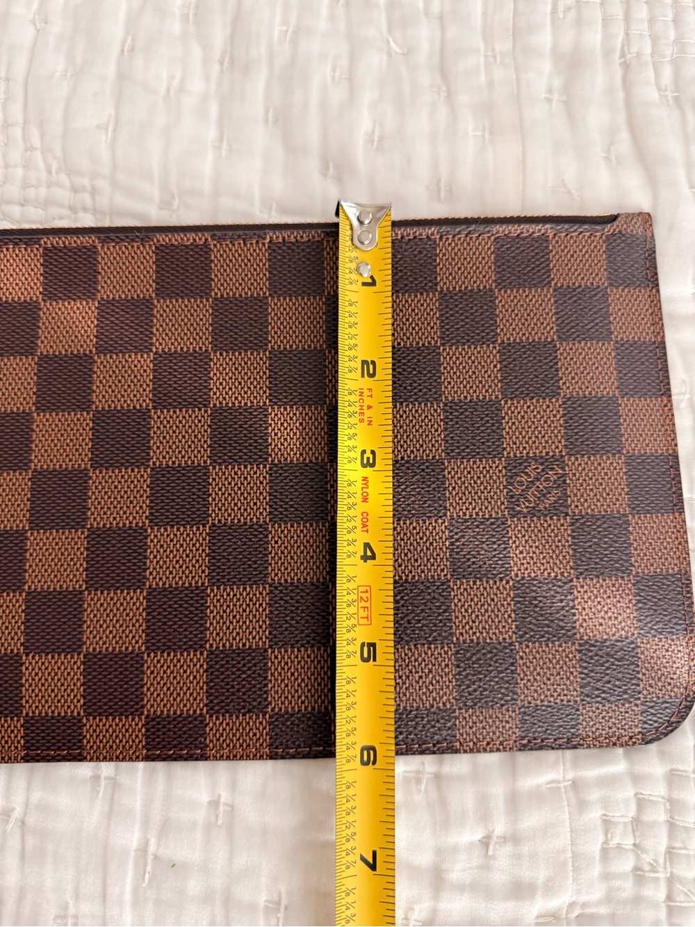 Louis Vuitton Neverfull Damien Monogram Pouch Wristlet Bag Clutch - Picture 8 of 10